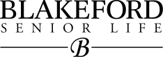 Blakeford senior life logo in black